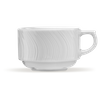 komplet filiżanka 190ml/spodek 155mm River biały