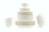 Lubiana Zestaw obiadowo kawowy dla 6 osób 30 elementów Daisy IVORY ECRU