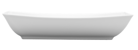 Ankara ravier prostokątny 250mm biały