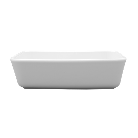 Komplet 3 pojemników do zapiekania Lubiana biały