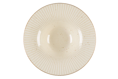 Lubiana talerz głęboki do pasty 300mm Daisy ART beżowy