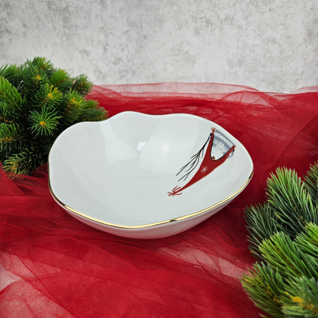 Stone Age salaterka 180mm Skrzaty Ho Ho Ho Złota Linia