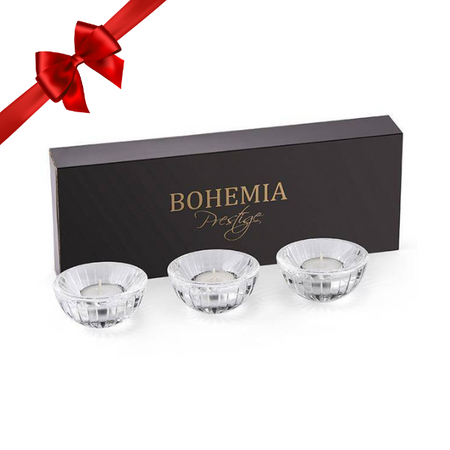 BOHEMIA PRESTIGE ŚWIECZNIKI KPL 3 SZT/1