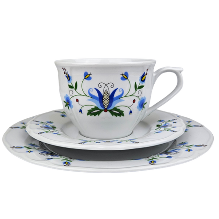 Maria garnitur śniadaniowy dekorowany