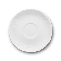 spodek 157 mm Rococo biały