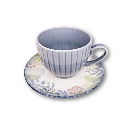 Lubiana komplet filiżanka 200ml/spodek 145mm Daisy Watercolor