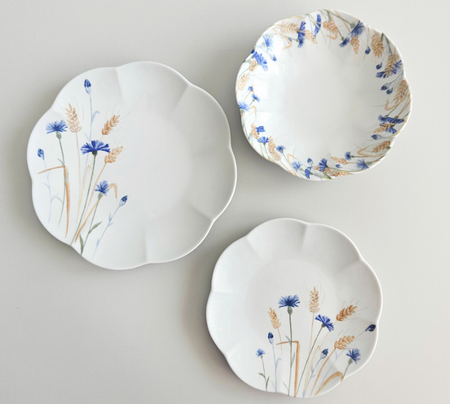 Lubiana komplet dla 6 osób 18 elementów Naomi