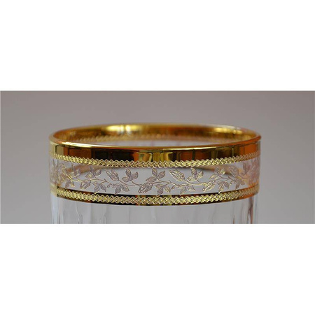 Bohemia kpl 6 kieliszków 110ml Dorato