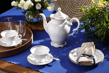 Chodzież garnitur do kawy dla 12 osób 39el. Fryderyka Złota Linia