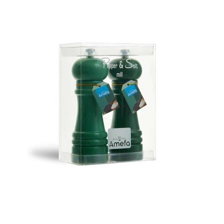 Amefa zestaw młynków 2cz 15 cm zielone
