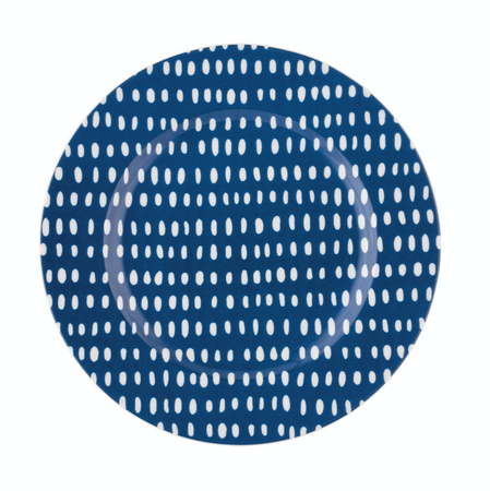 Lubiana komplet 6 talerzy płytkich 190mm Roma Scandy Blue