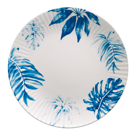 Lubiana zestaw obiadowo kawowy dla 6 osób 30 elementów Daisy Blue