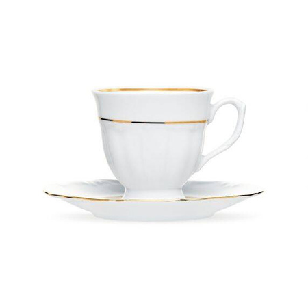 Garnitur do kawy dla 12 osób 39 elementów Maria Teresa złoto