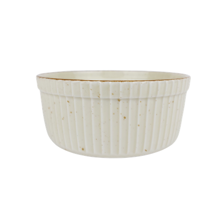 Salaterka z reliefem 115mm Ameryka ART BEŻOWY