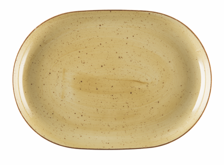 Lubiana Boss półmisek owalny 330mm ŻÓŁTY