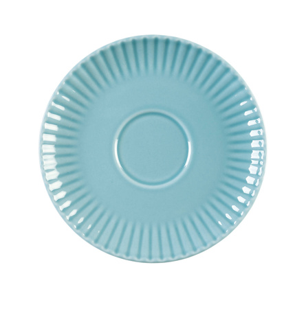 Lubiana komplet filiżanek ze spodkami dla 6 osób Daisy Waterfall Turkusowy