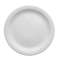 Ameryka talerz płytki 185mm biały