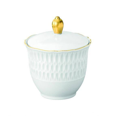 Garnitur do kawy dla 6 osób 21 elementów Sofia złoto