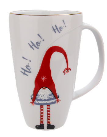 Lubiana porcelana Gourmet kubek 600ml SKRZATY HO HO HO