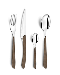 kpl sztuć 24cz Eclat Nature ciemne drewno