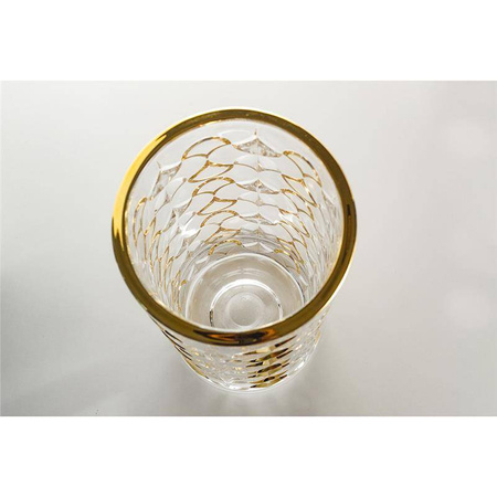 Bohemia wazon 280 Arabesque Gold