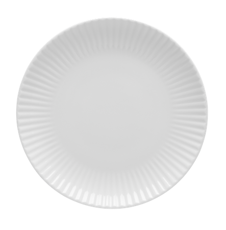 Zestaw obiadowo kawowy dla 6 osób 30 elementów Daisy biały