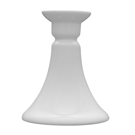 Kaszub/Hel świecznik 110mm biały