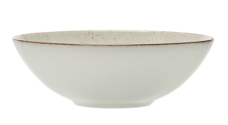 Lubiana porcelana Boss talerz głęboki 180mm BEŻOWY ręcznie malowany