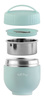 termos z pojemnikiem i łyżką 680ml Fuori miętowy