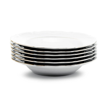 Serwis obiadowy dla 12 osób 44 elementy Maria Teresa Złota Linia