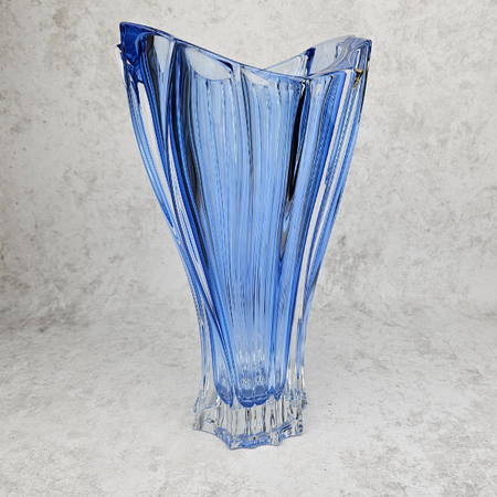 Bohemia wazon 320mm Plantica Blue