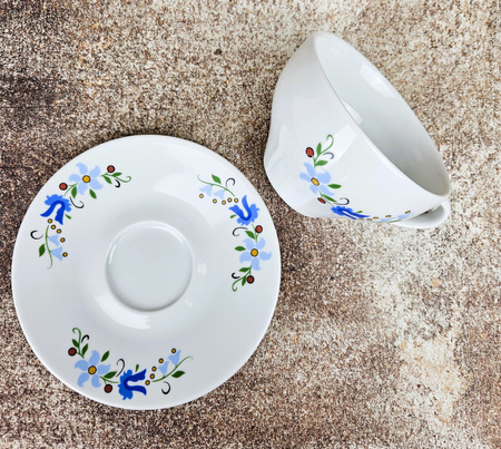 Paula filiżanka 300ml/spodek 170mm dek. kaszubska