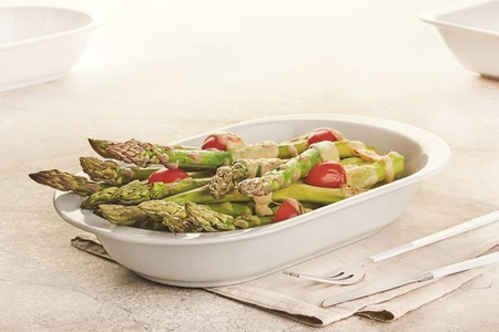 Lubiana pojemnik do zapiekania owalny 235mm biały