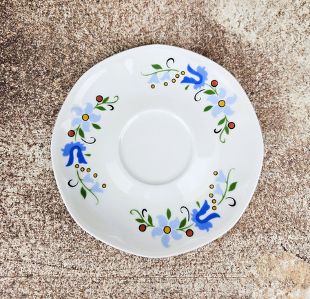 Jastra filiżanka niska 200ml/spodek 145mm dekorowana