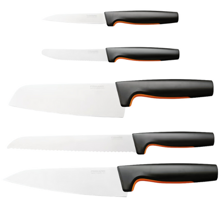 komplet noży w bloku 5 części Functional Form