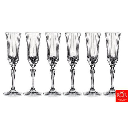 Bohemia komplet 6 kieliszków do szampana 180ml Adagio