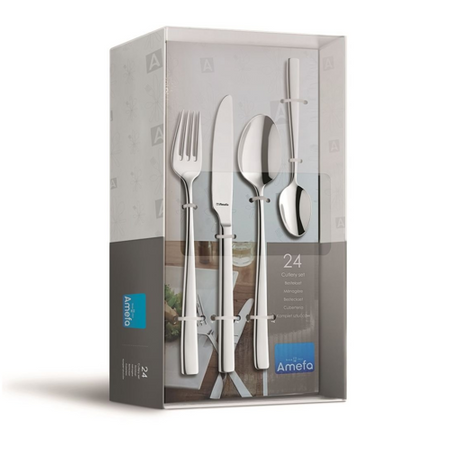 Amefa Martin komplet sztućców dla 6 osób 24 części