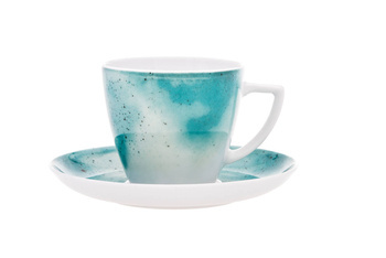 Lubiana Komplet filiżanka ze spodkiem 350ml /175mm Beata/Dorota GALAKTYKA