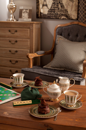 garnitur do kawy dla 6 osób 22 el. Astra India