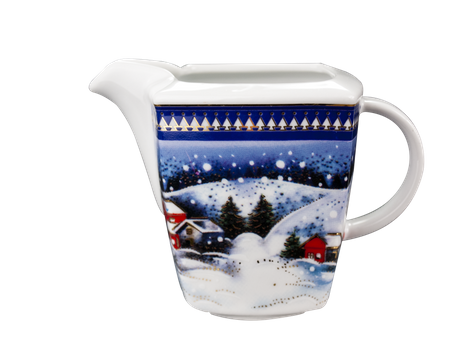 Lubiana Victoria dzbanek 150ml ZIMOWE MIASTECZKO