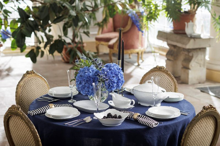 serwis obiadowy dla 6 osób 25 elementów Rococo biały