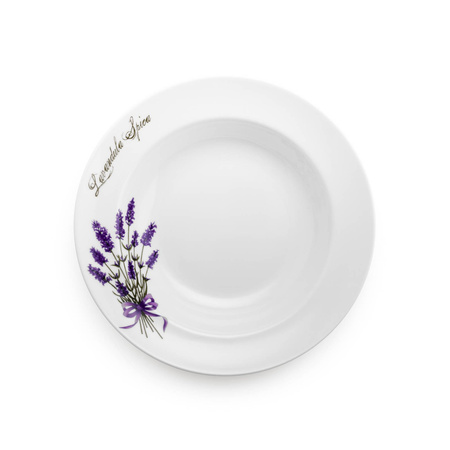 Roma talerz głęboki 240mm LAWENDA