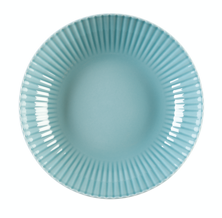 Lubiana zestaw obiadowy dla 6 osób 18 elementów Daisy Waterfall turkusowy