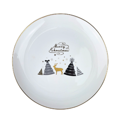 talerz głęboki 180mm Boss X-Mass