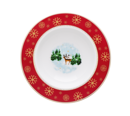 Lubiana talerz głęboki 235mm Roma Bajkowe Święta