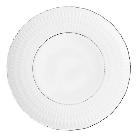 Zestaw obiadowy dla 6 osób 18 elementów Sofia Platynowa Linia