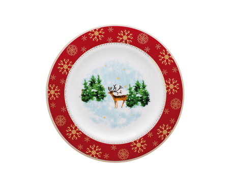 Lubiana talerz płytki 210mm Roma Bajkowe Święta