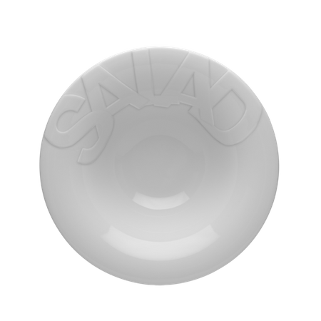 Jupiter talerz głęboki do sałatek 270mm biały