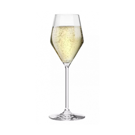 Krosno komplet 4 kieliszków 220ml do szampana Ray