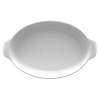Lubiana pojemnik do zapiekania owalny 270mm biały
